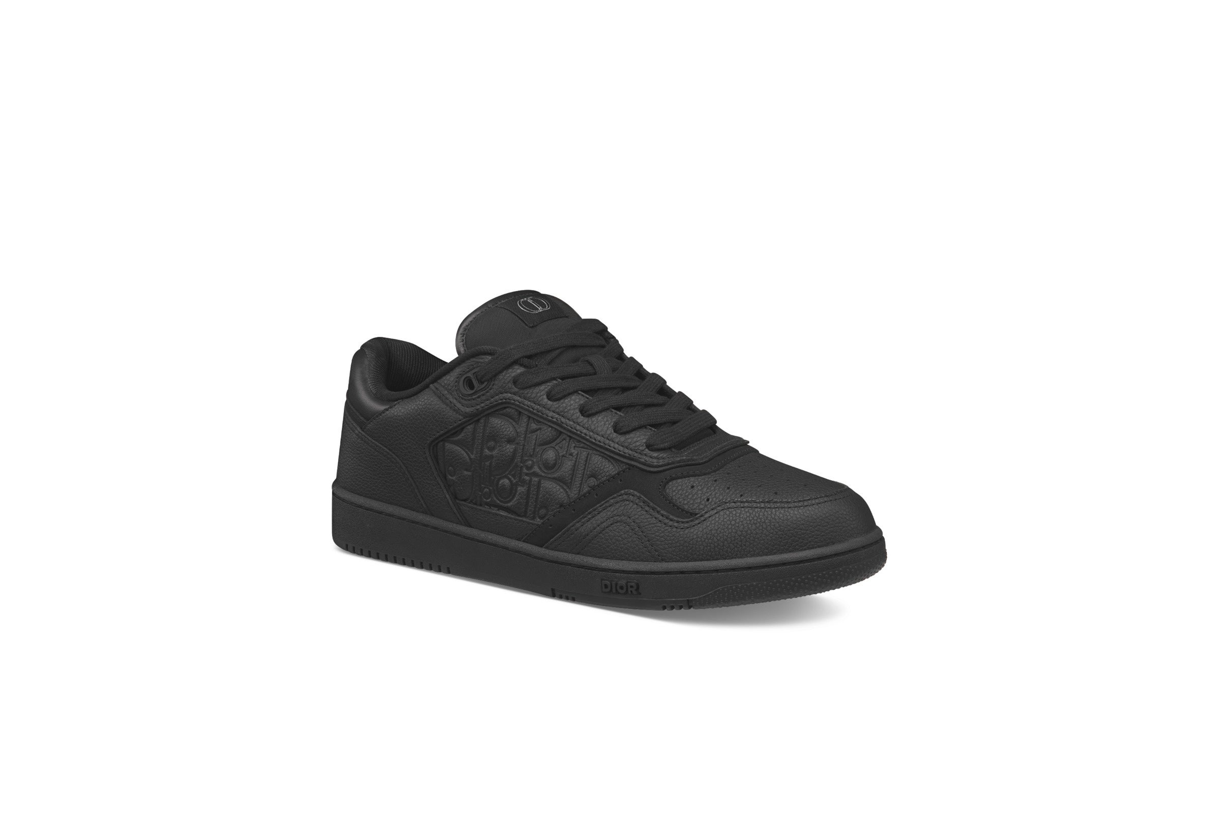 B27 ロートップスニーカー グレインドカーフスキン & ディオール グラビティ レザー ￥175,000