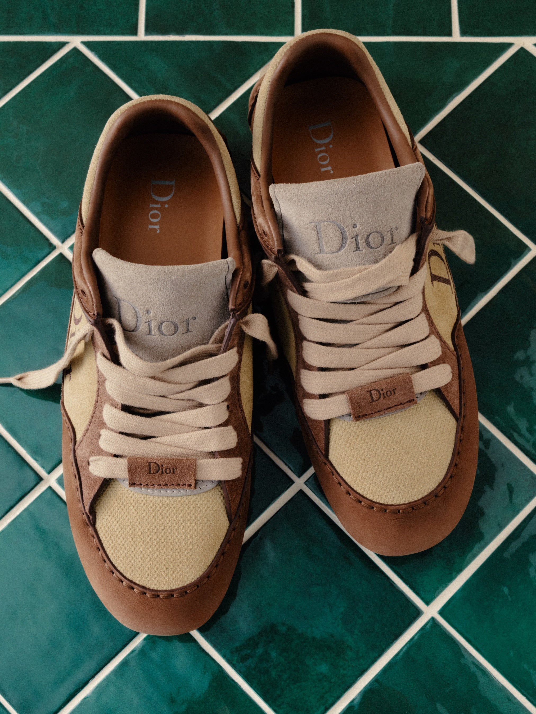 【Dior】「ディオール ローディー」ロートップ スニーカー