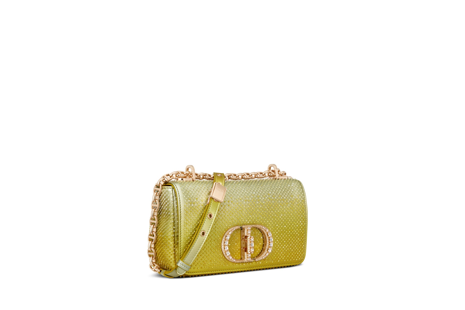 DIOR CARO スモールバッグ  グラデーション ラムスキン ビーズ エンブロイダリー ¥1,023,000 (20×12×7 cm)