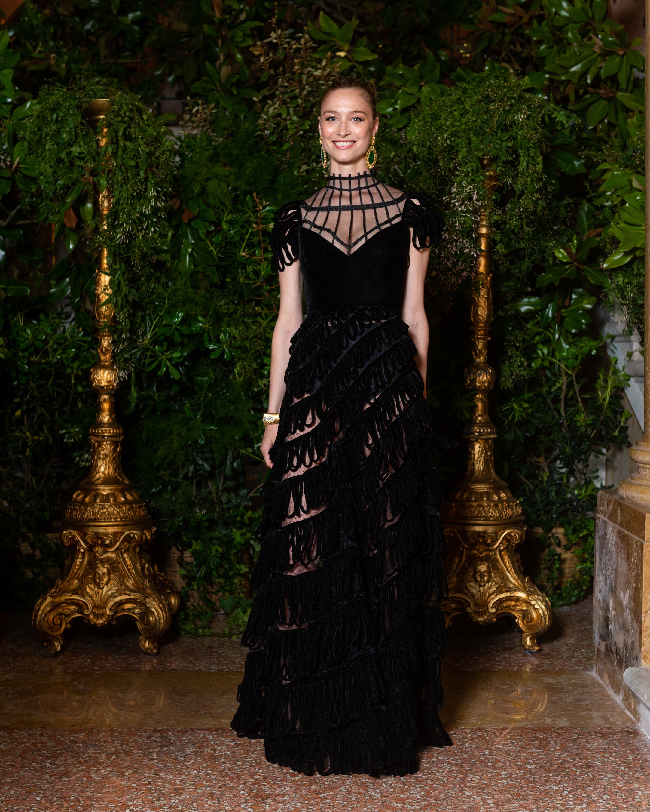 Christian Diorクリスチャンディオールブラック　リボンドレス Christian Diorクリスチャンディオールブラック リボンドレス