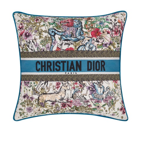 Christian dior ネオンオレンジクッション Christian dior ネオンオレンジクッション