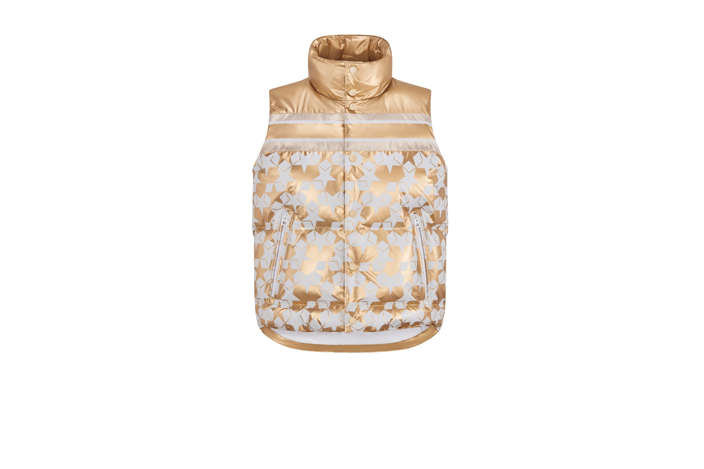 ノースリーブ パファージャケット ￥590,000