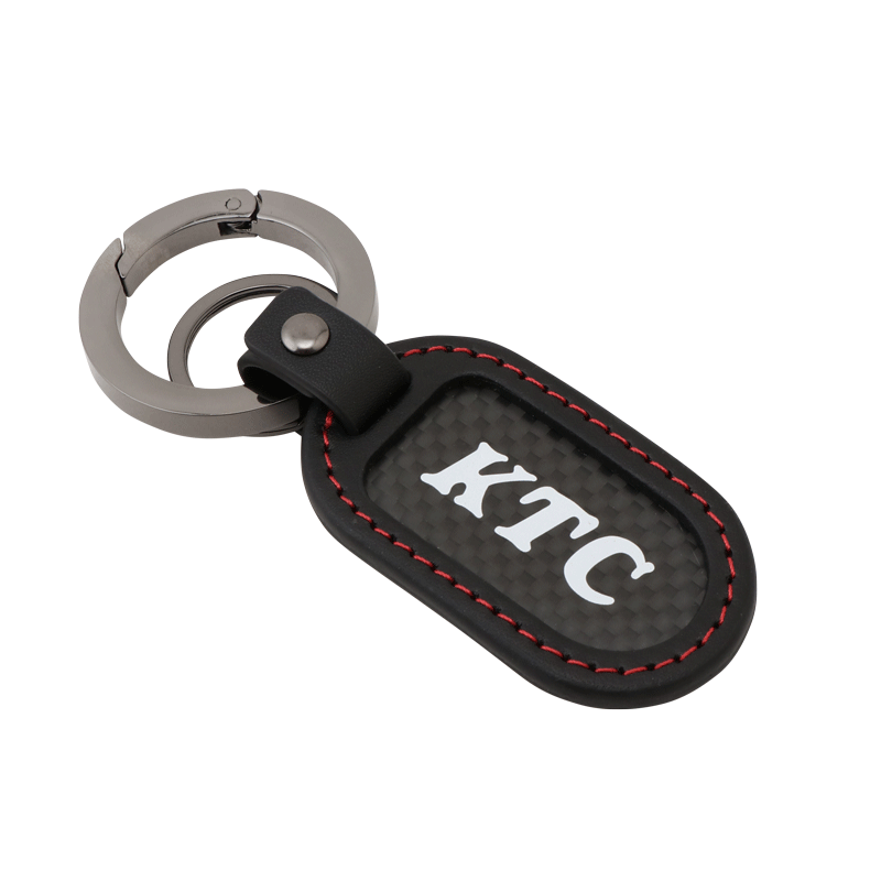 ​CBCカーボンレザーKTCキーホルダー