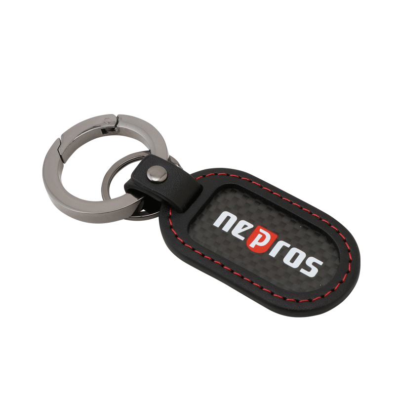 CBCカーボンレザーネプロスキーホルダー