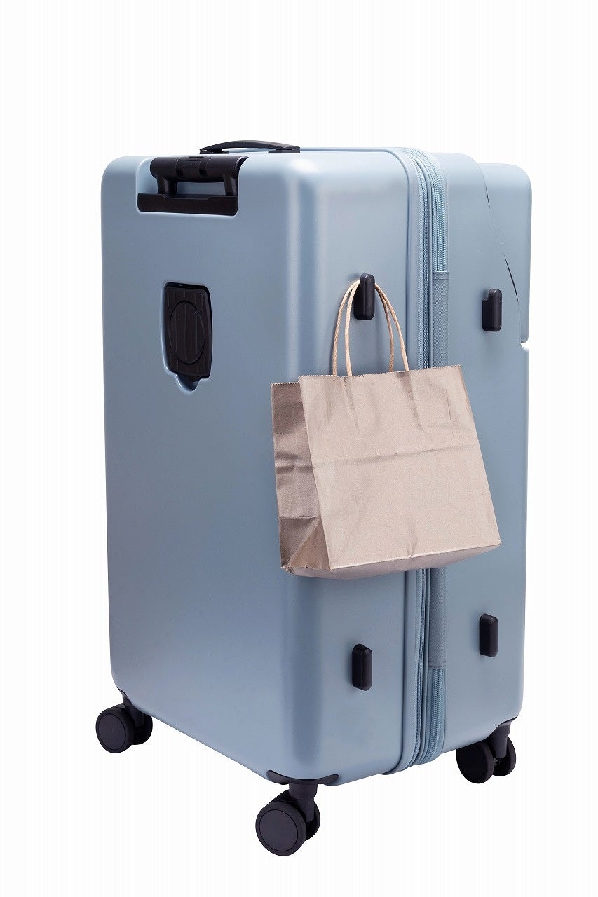 指1本で、100リットル超えの大容量へ瞬時にアクセス！！トラベリスト