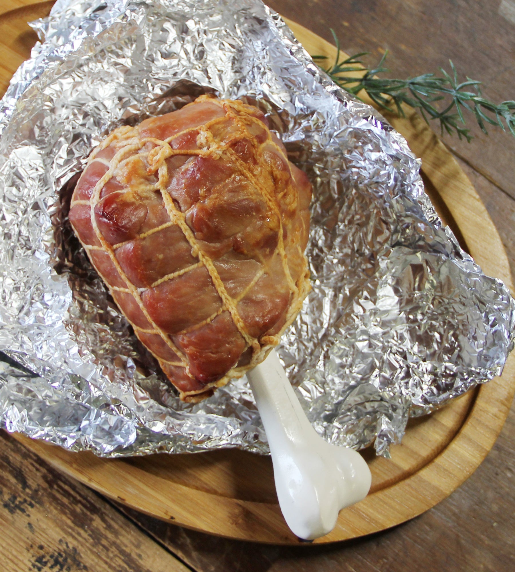 チャーシューに刺すに