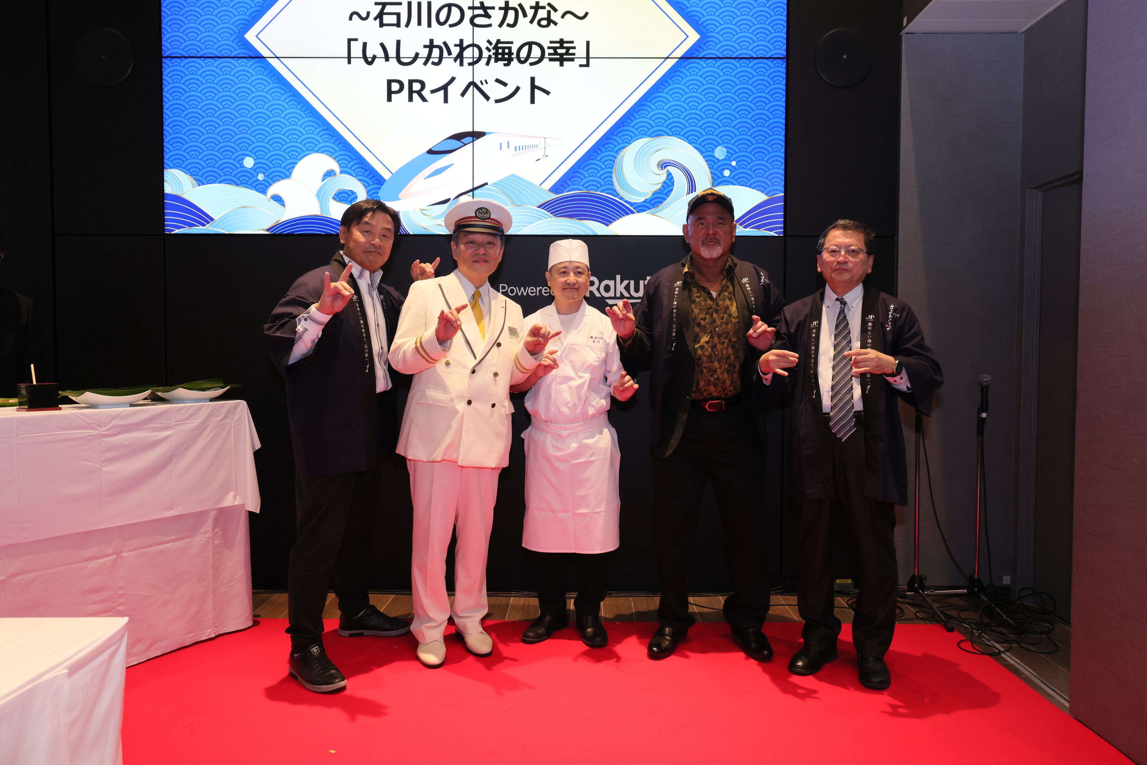 イベント開催レポート】石川県知事 馳浩登壇 石川県の水産物を首都圏に