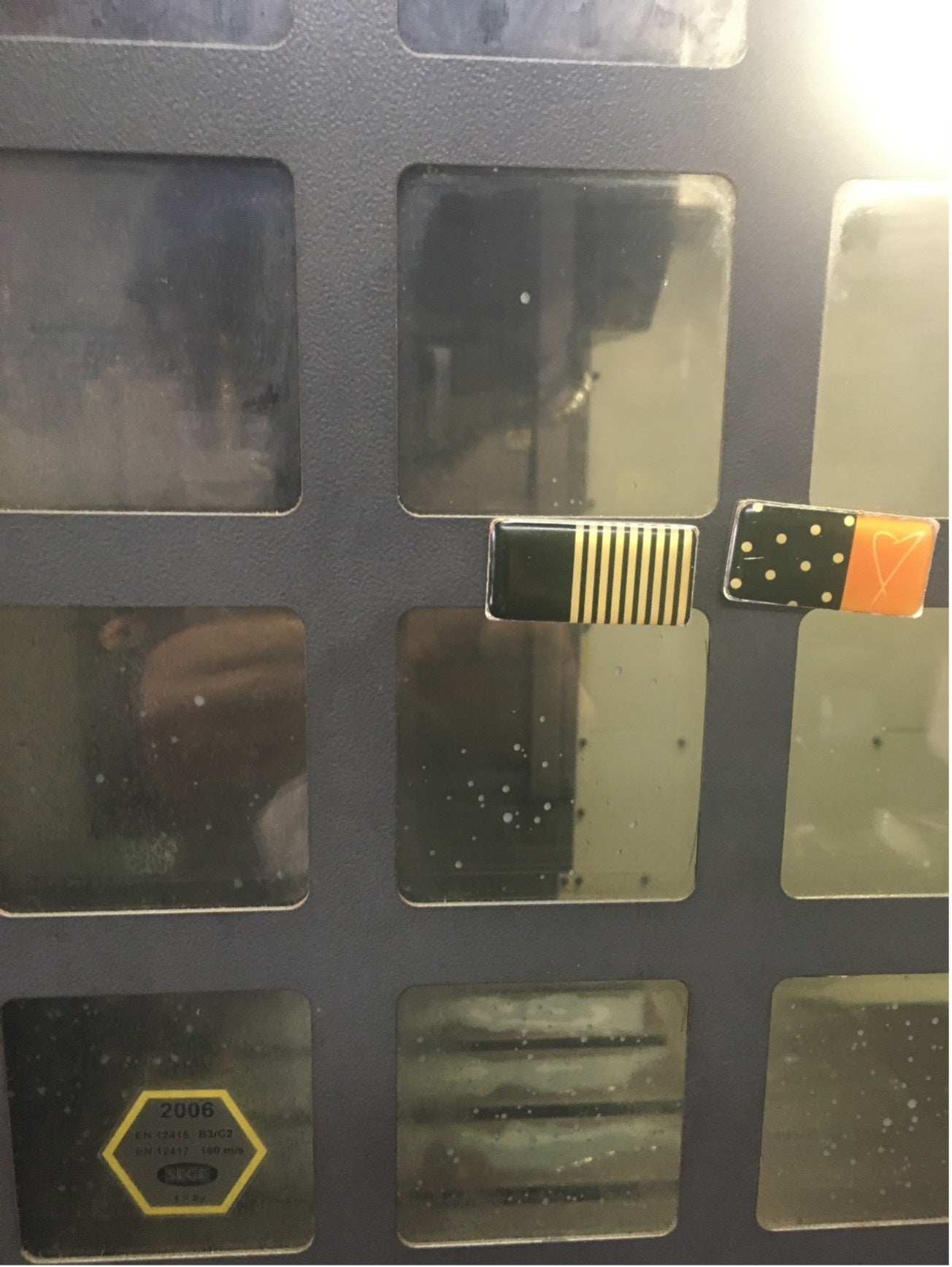 beacon使用時ののぞき窓の様子