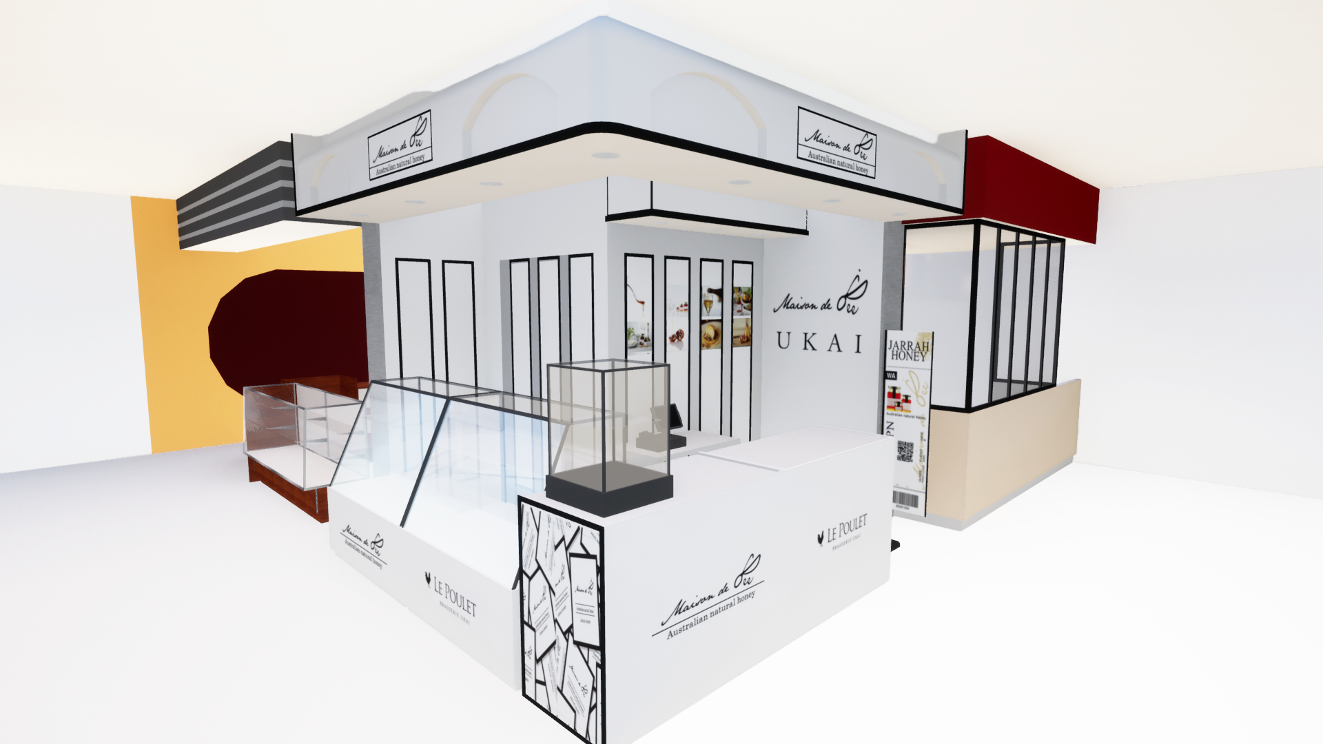 GINZA SIX期間限定店パース