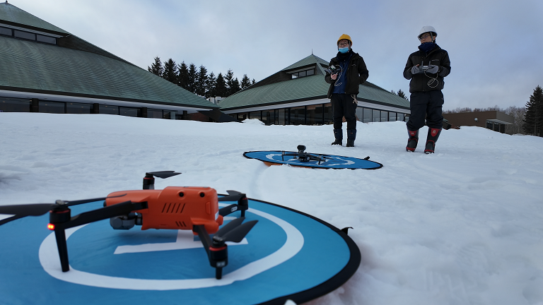 アウトドア・アクティビティ撮影準備