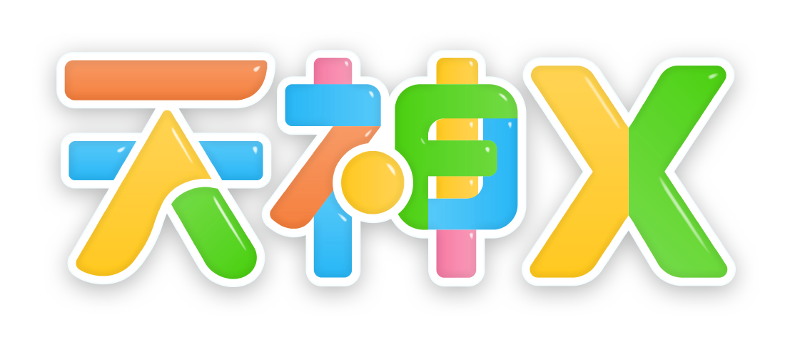 5色に込めた、3つの「5」。「天神X」幼児版のロゴマークが決定