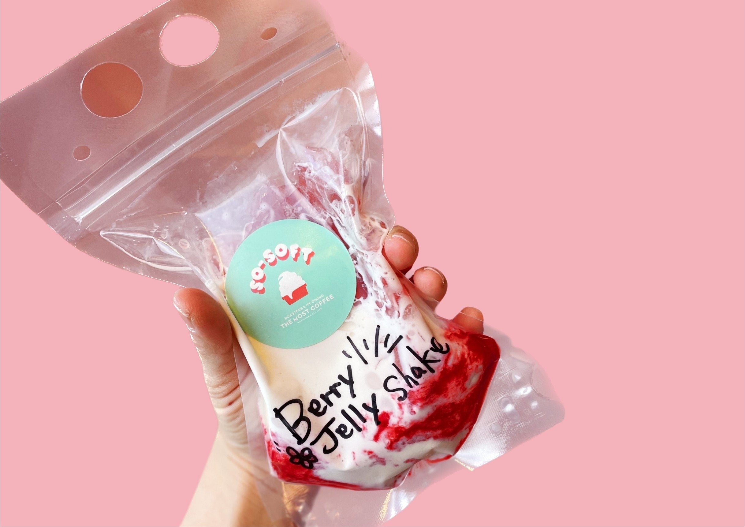 ベリーゼリーシェイク