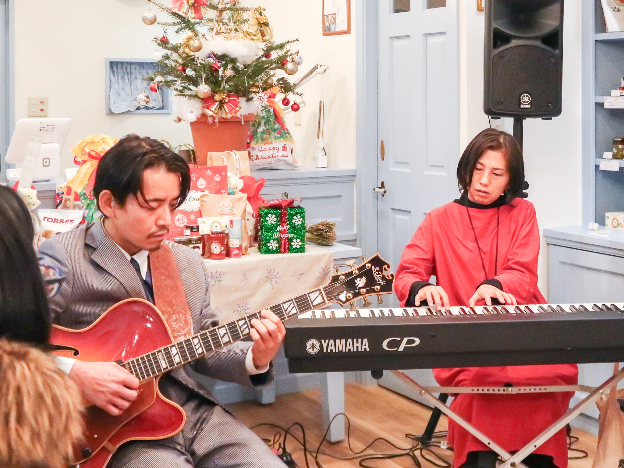 第1回クリスマスマルシェ (ジャズライブ) の様子2