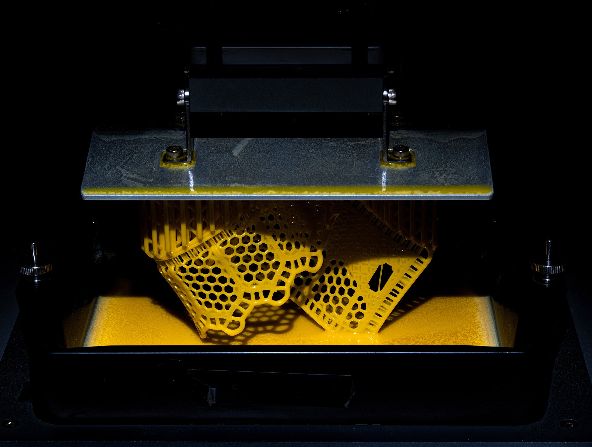 3Dデータのプリント風景