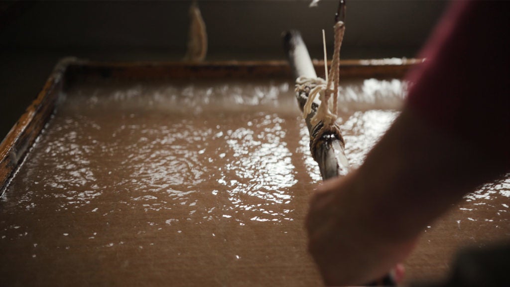 数百年の歴史ある「小川和紙」