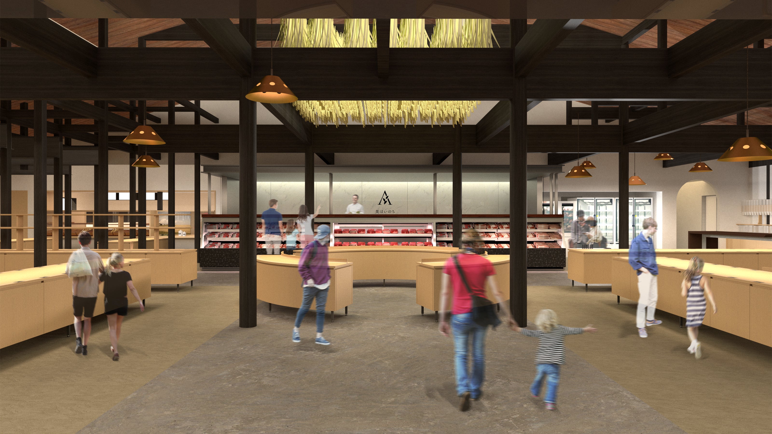  　【ファームマーケット内観イメージ】　　