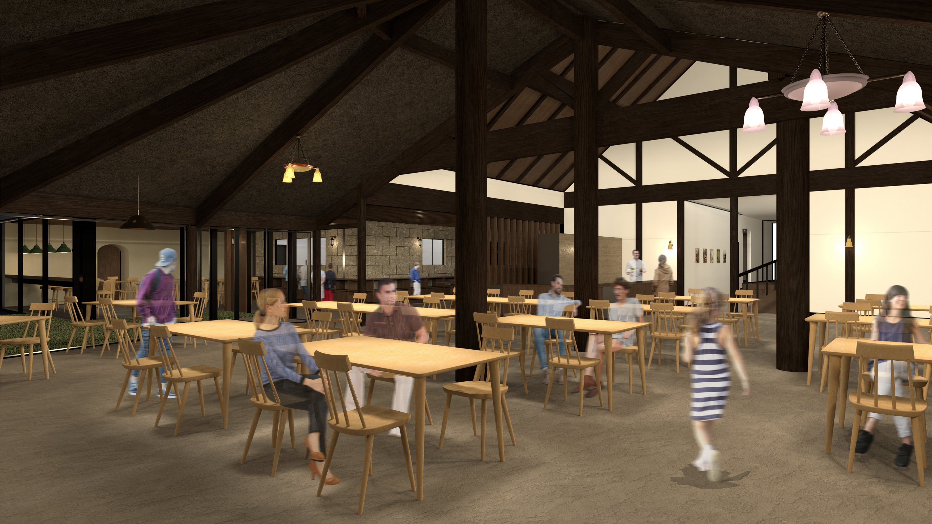 　【自然食レストラン ティルズ内観イメージ】