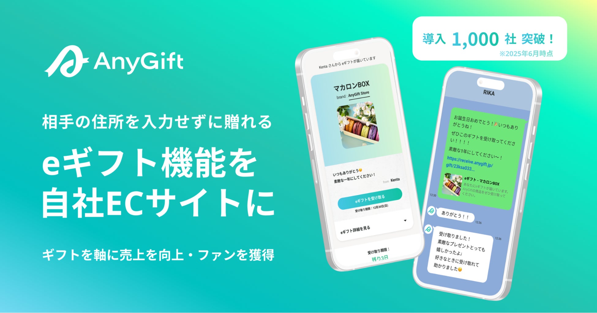 AnyGiftの概要イメージ