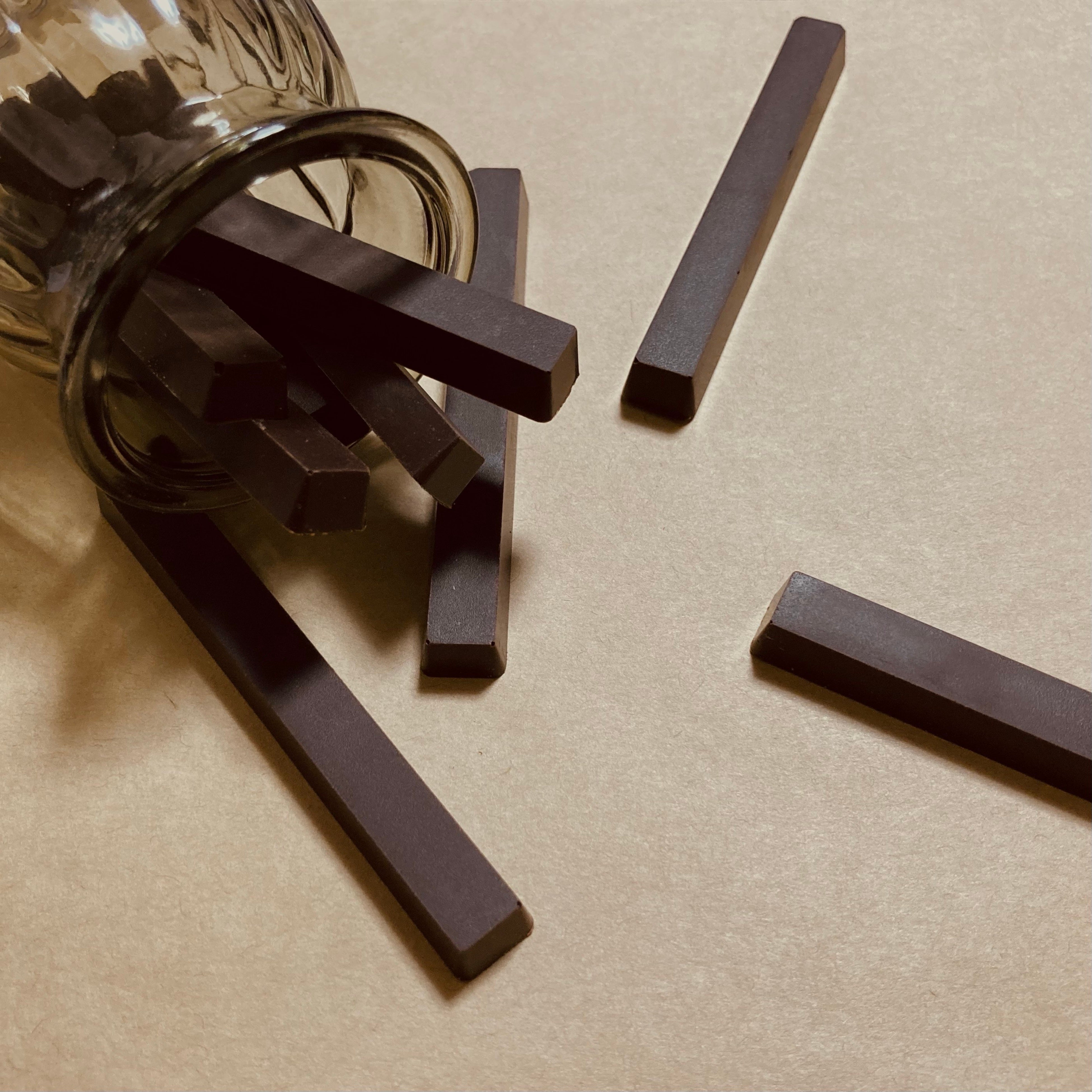 cacaorite タイ産チョコレート3本入りセット¥660（税込） ／ペアリングメニュー ¥990（税込）