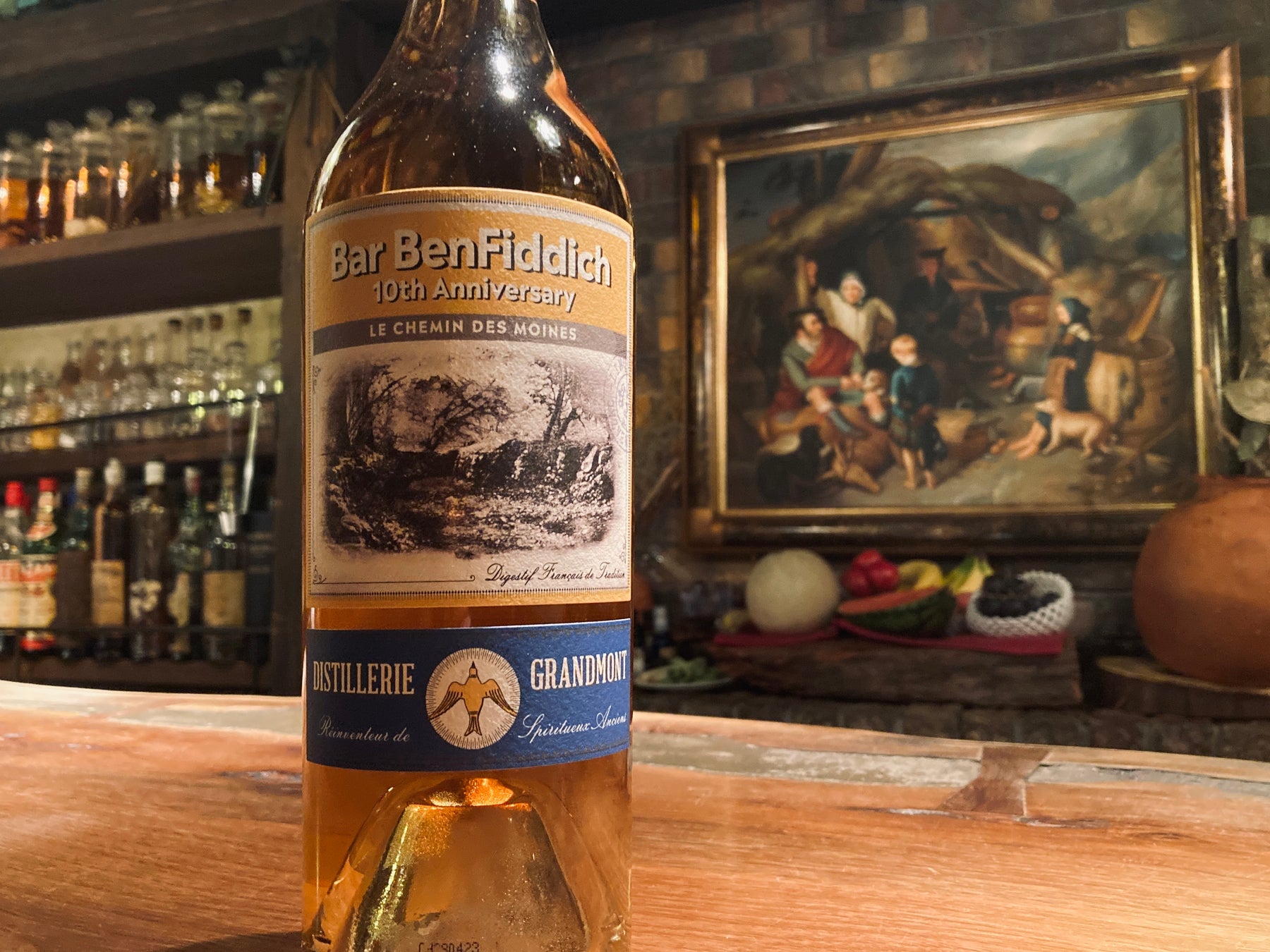 Bar BenFiddich 10th Anniversary記念ボトル  ※中身と金額はオリジナルボトルと同様、ボトルデザインのみ異なります