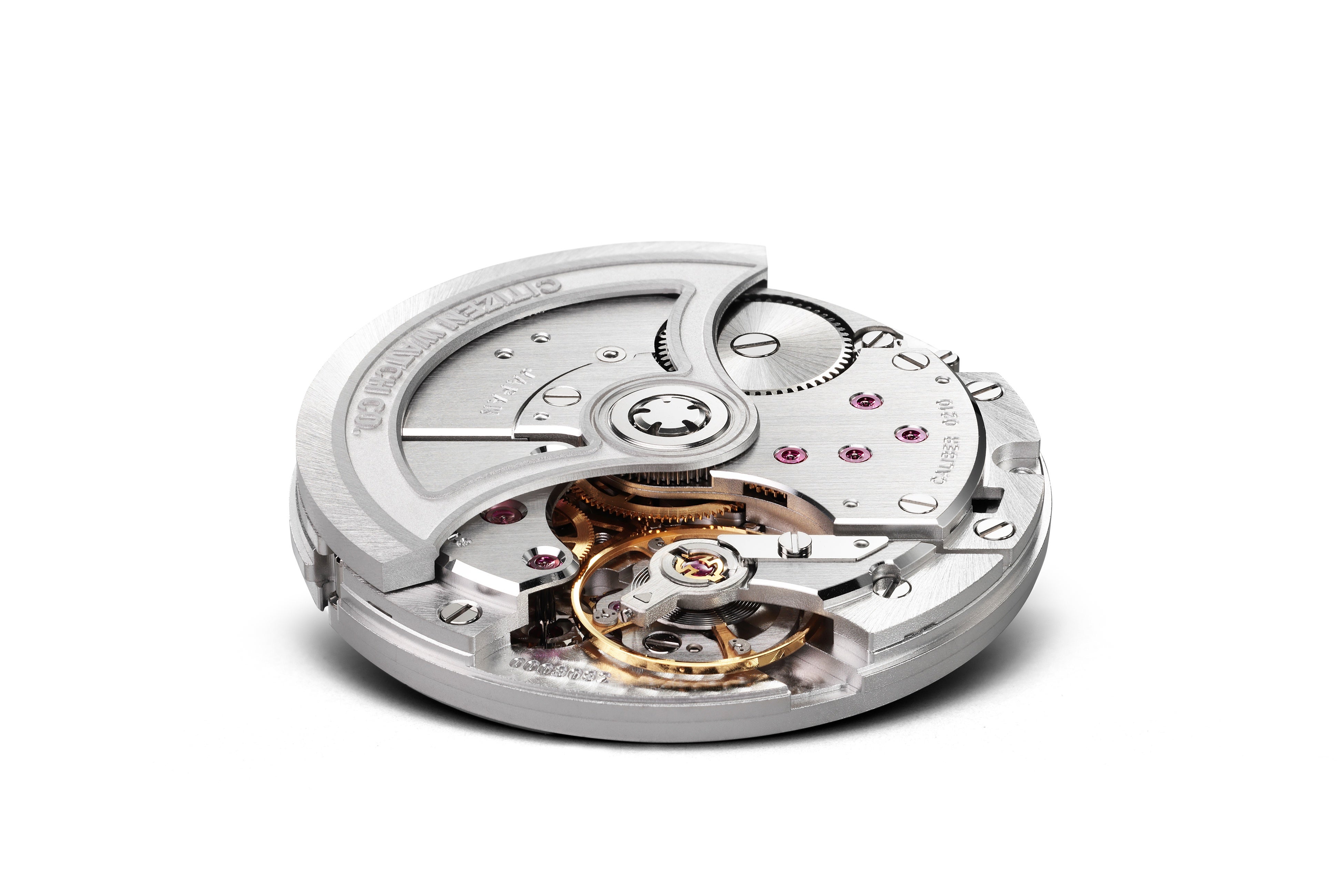 (機械式時計のムーブメント、提供：シチズン時計)