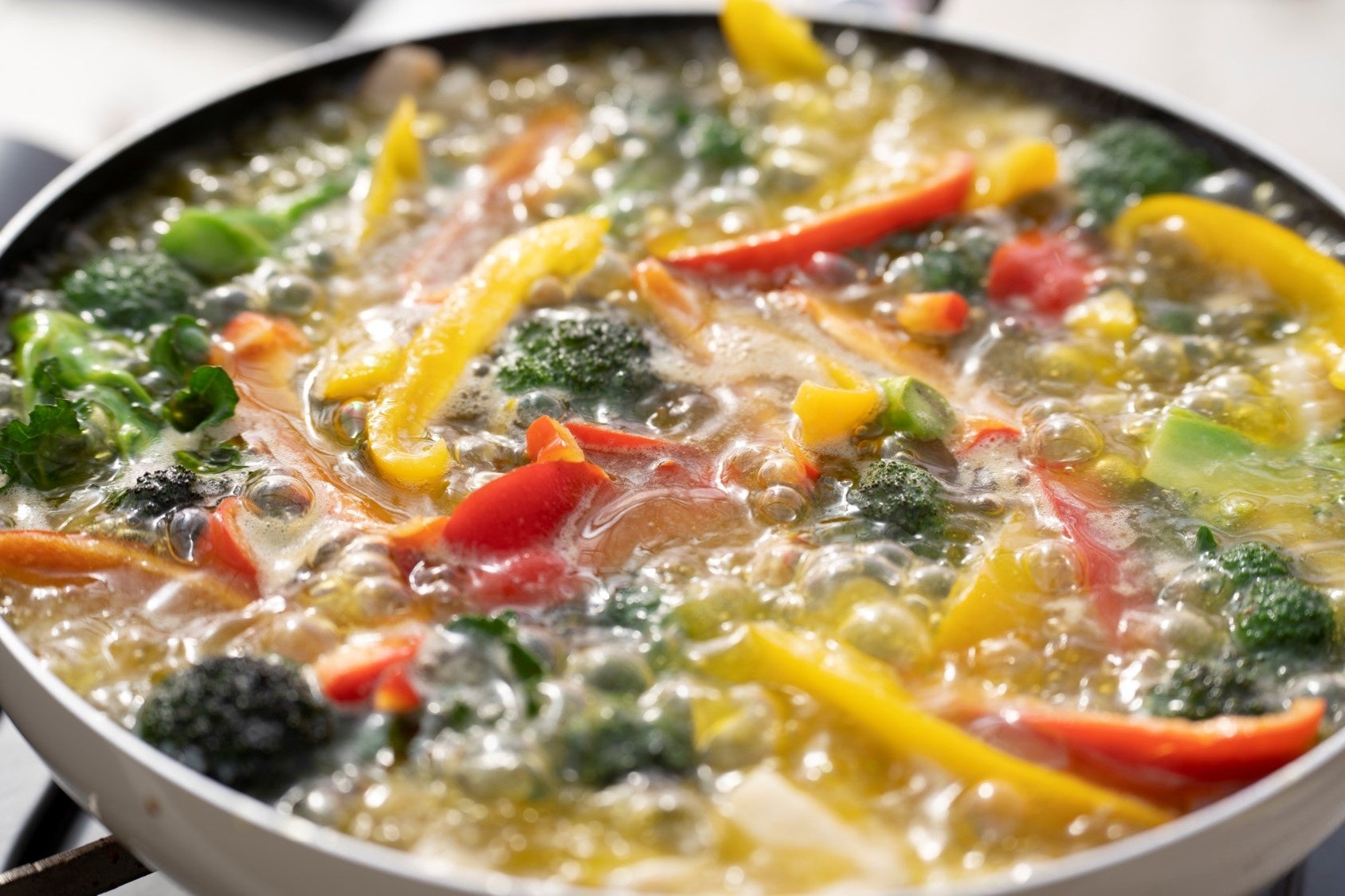 採れたての野菜を頂く