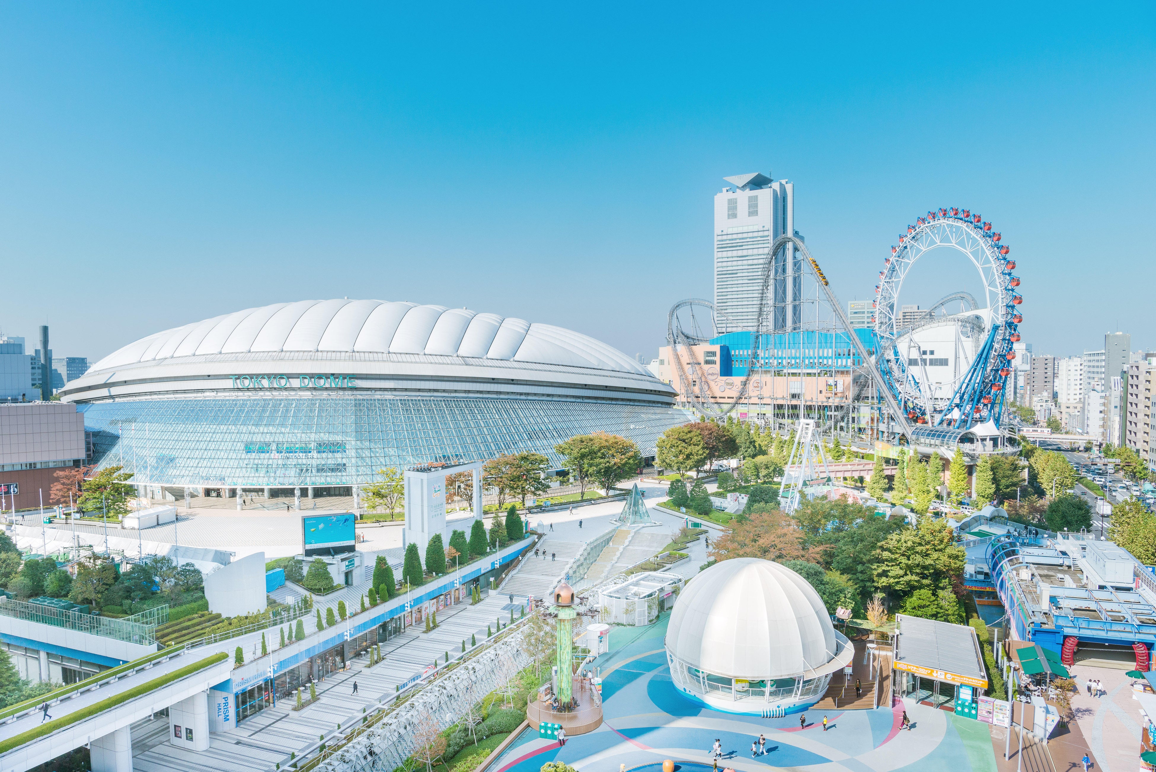 画題は『ドームのある通り』 画題は『ドームのある通り』 Twenty Views of Tokyo : Kikyomon