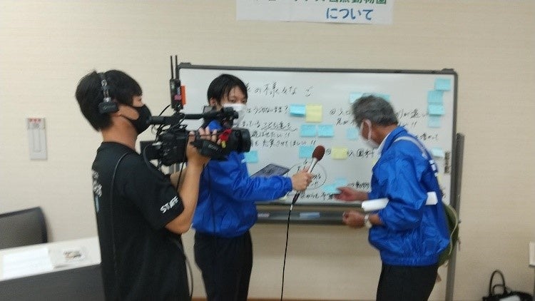 ２部の撮影の様子