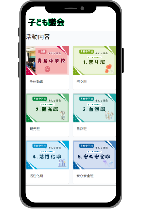 グループワークの内容をイラスト化