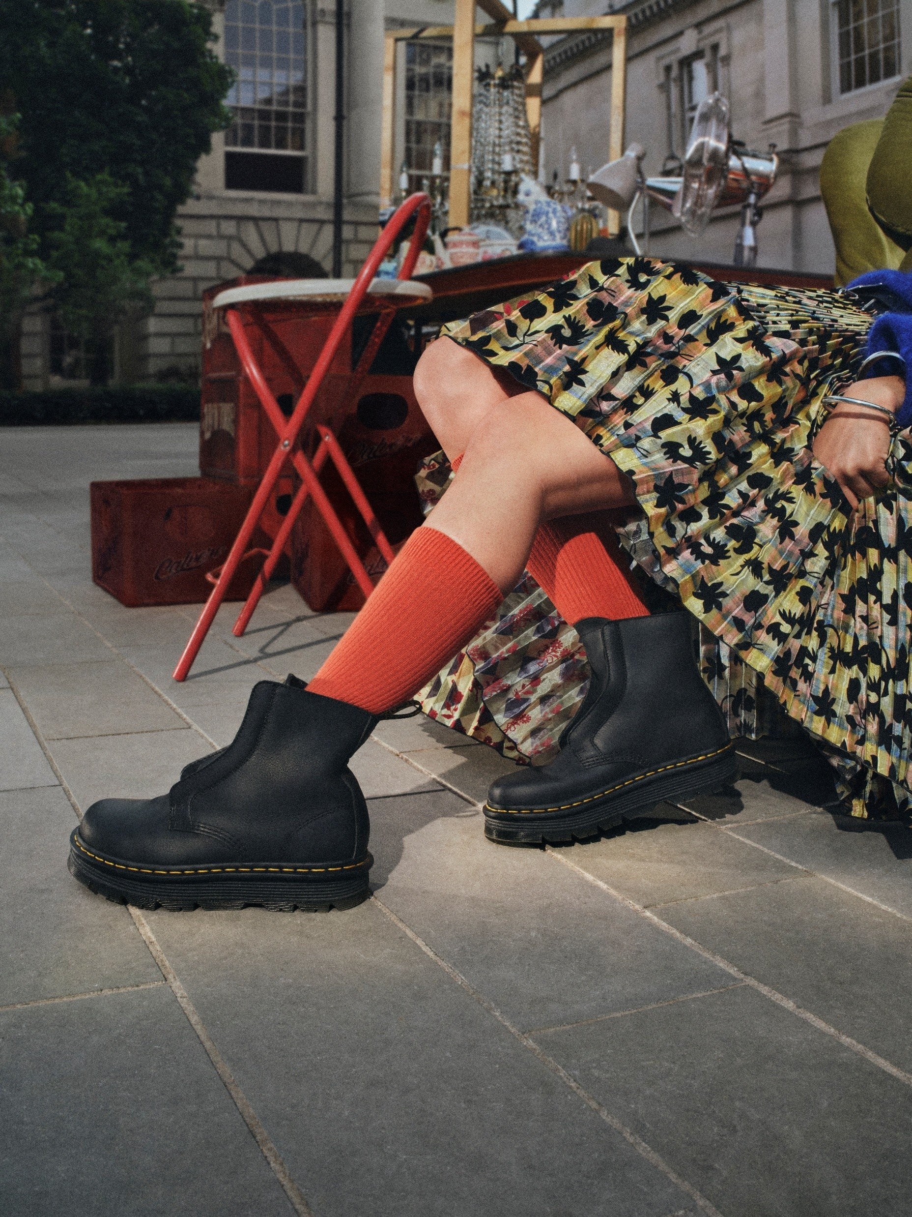 ドクターマーチン　37 Amazon | [ドクターマーチン] 1460 ALT ZIP 30719001 WAXED FULL