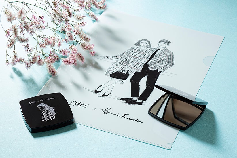 クリアファイル、コンパクトミラー