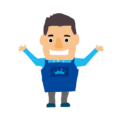 海をまもる洗剤PRキャラクターの「せんたくやとうちゃん」