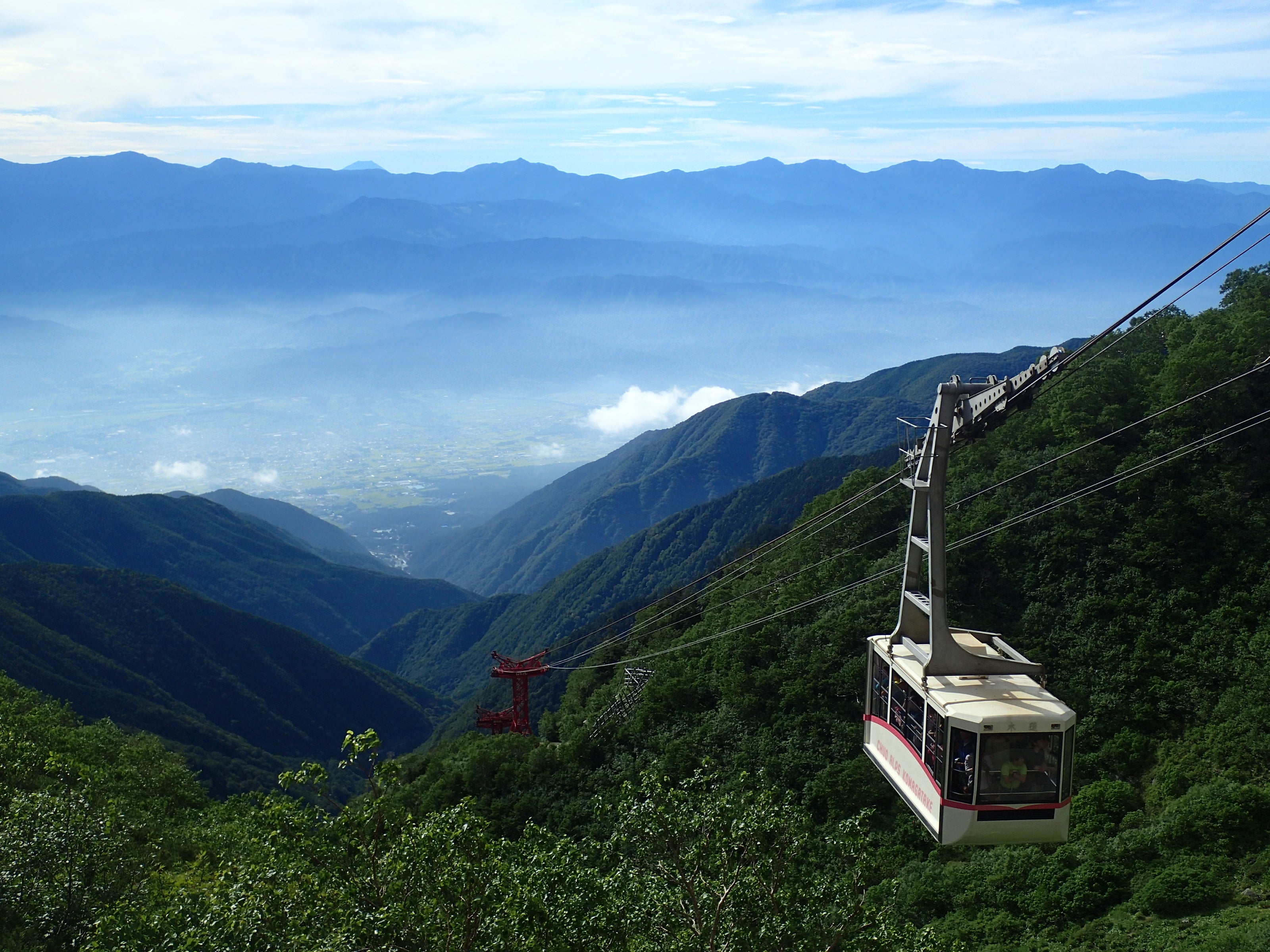 中央アルプス駒ヶ岳ロープウェイ