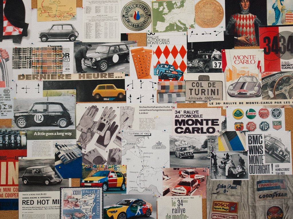 デウス x マット・ウィリー のミニ が18分の1サイズのミニカーに