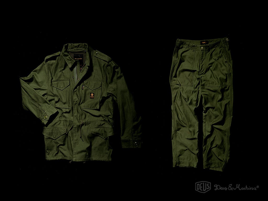 デウス新作 アウトドア ミリタリー  ワンダーサープラス