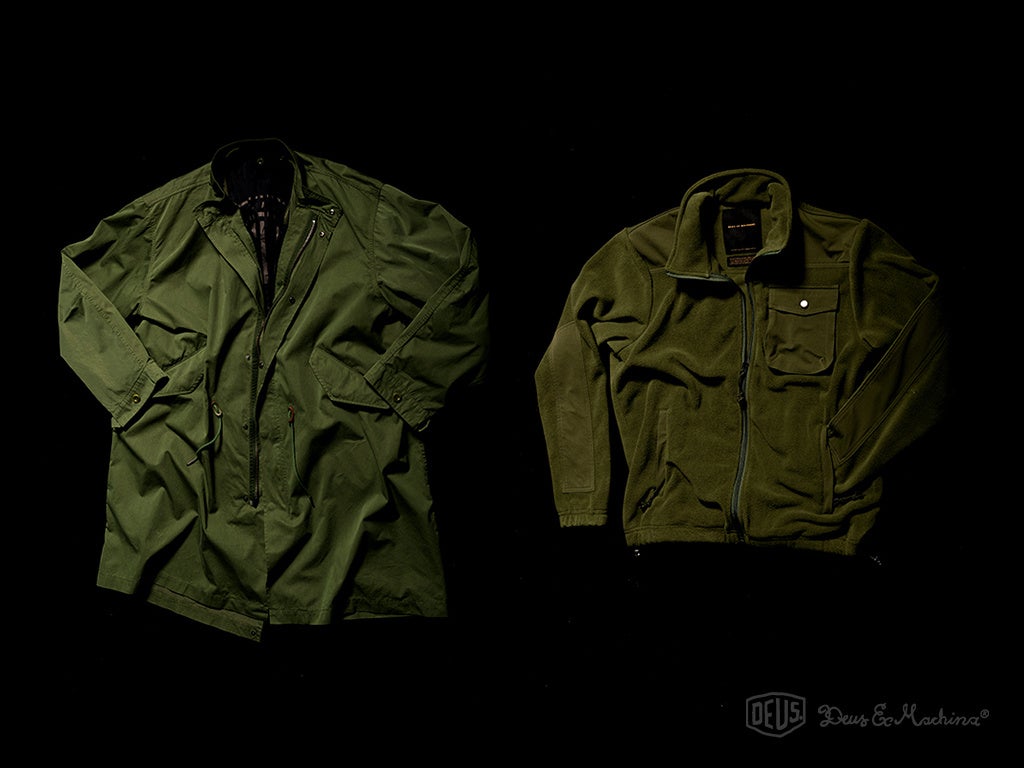 デウス新作 アウトドア ミリタリー  ワンダーサープラス