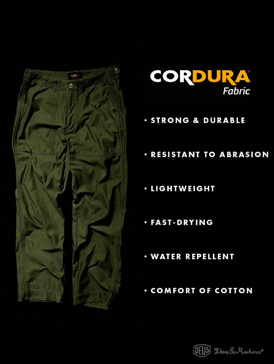 デウス エクス マキナ新作 コーデュラ シンプルで頼りになるアイテム