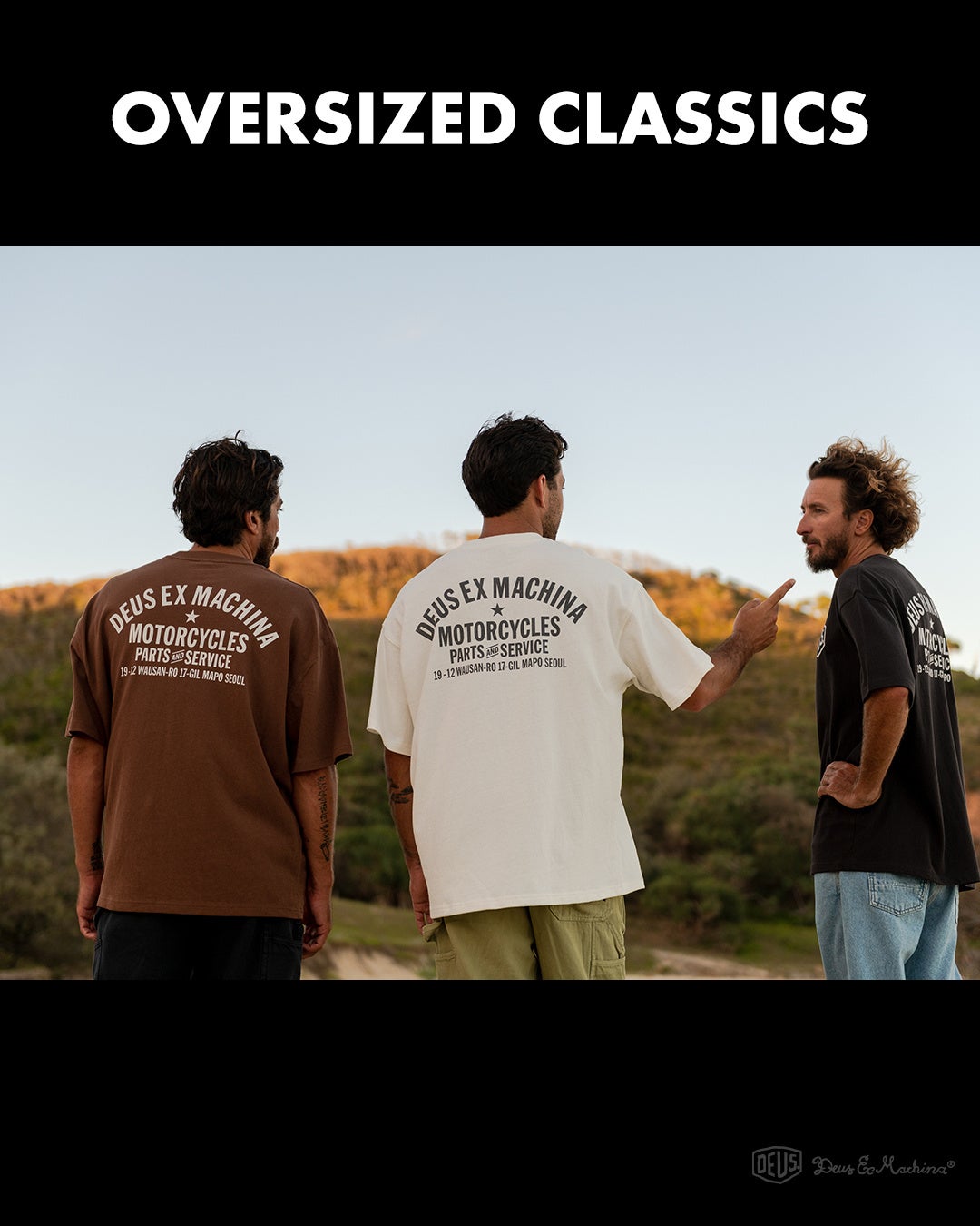 デウス クラシックコレクション 待望の新作登場！人気のオーバーサイズが登場