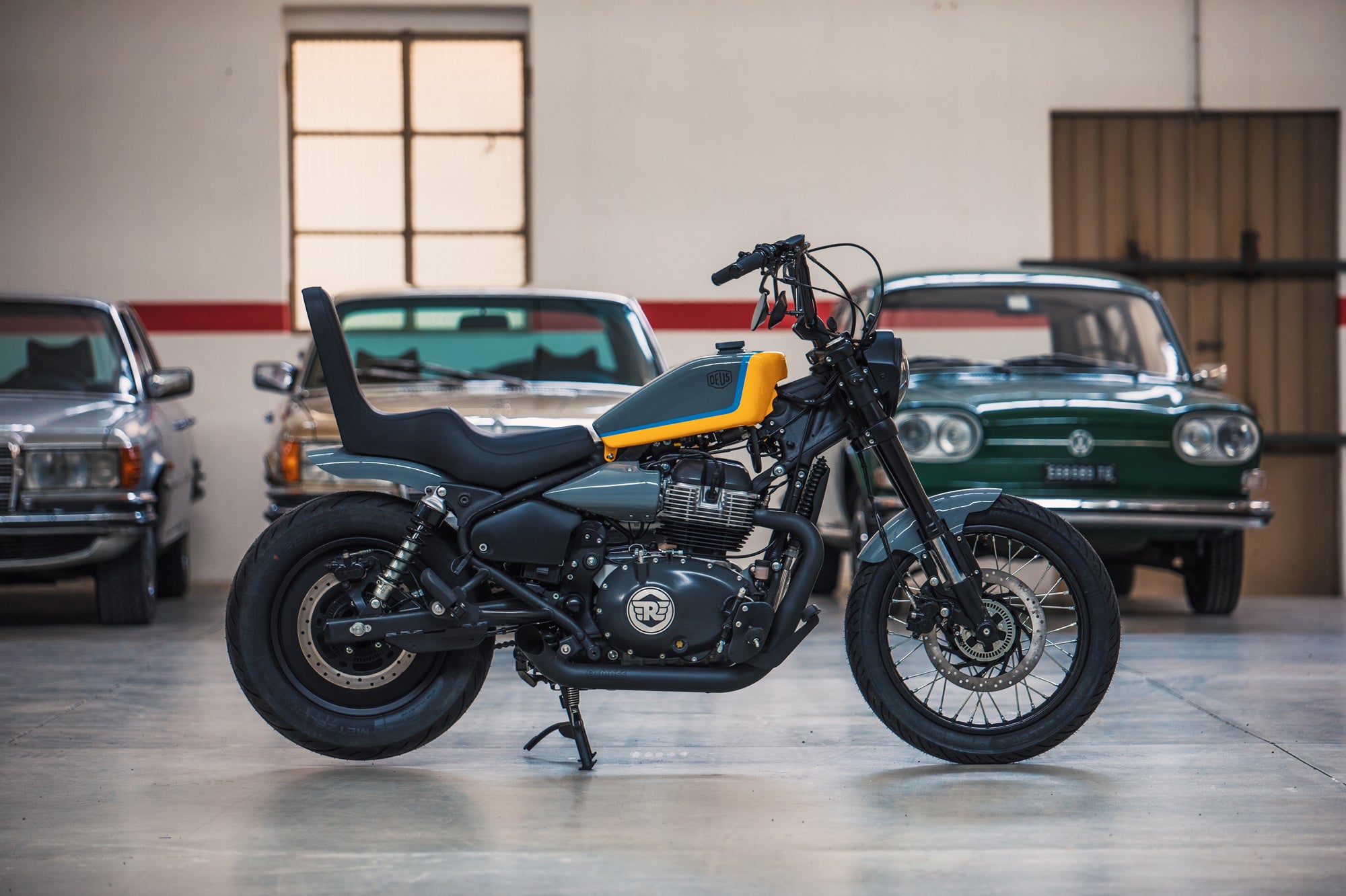 デウス ミラノ 最新カスタム車両&nbsp;Rolling Queen も特別展示