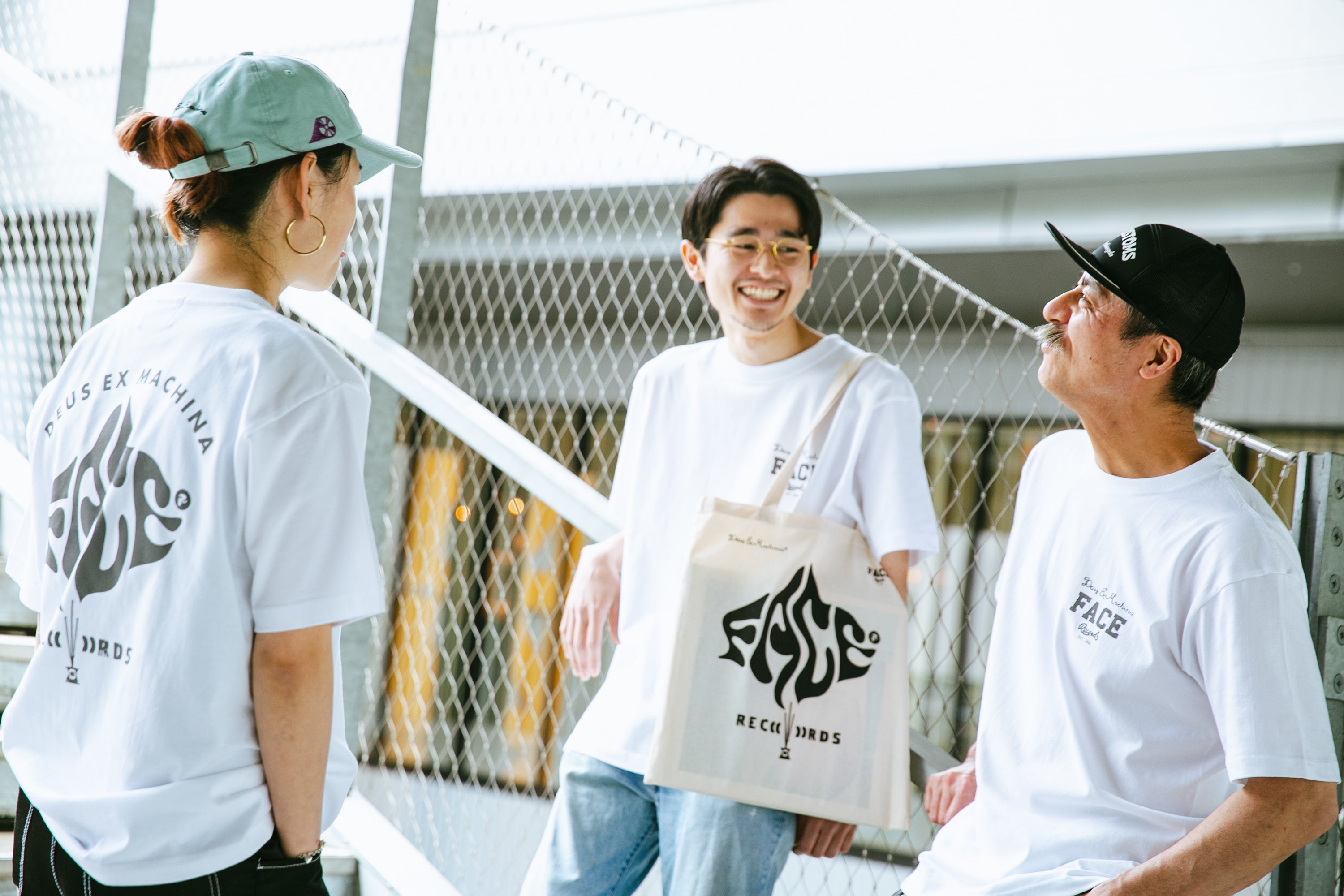 DEUS EX MACHINA  x FACE RECORDS  TEE  ￥4400- 4サイズ- 4月23日 発売