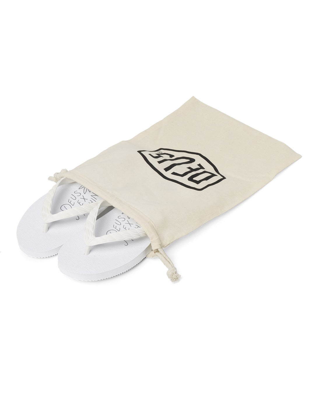 DEUS PALM BEACH SANDAL  WHITE   デウス パームビーチサンダル