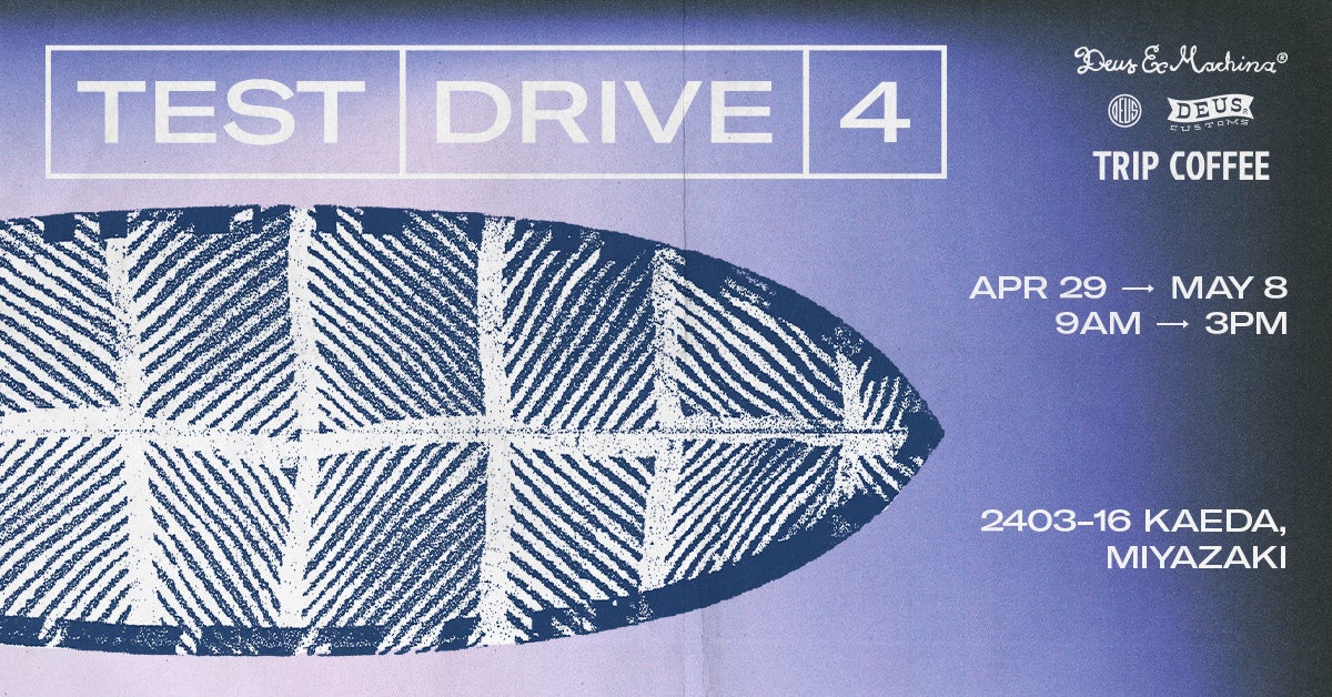 DEUS TEST DRIVE４デウスサーフボード試乗会 at 宮崎県