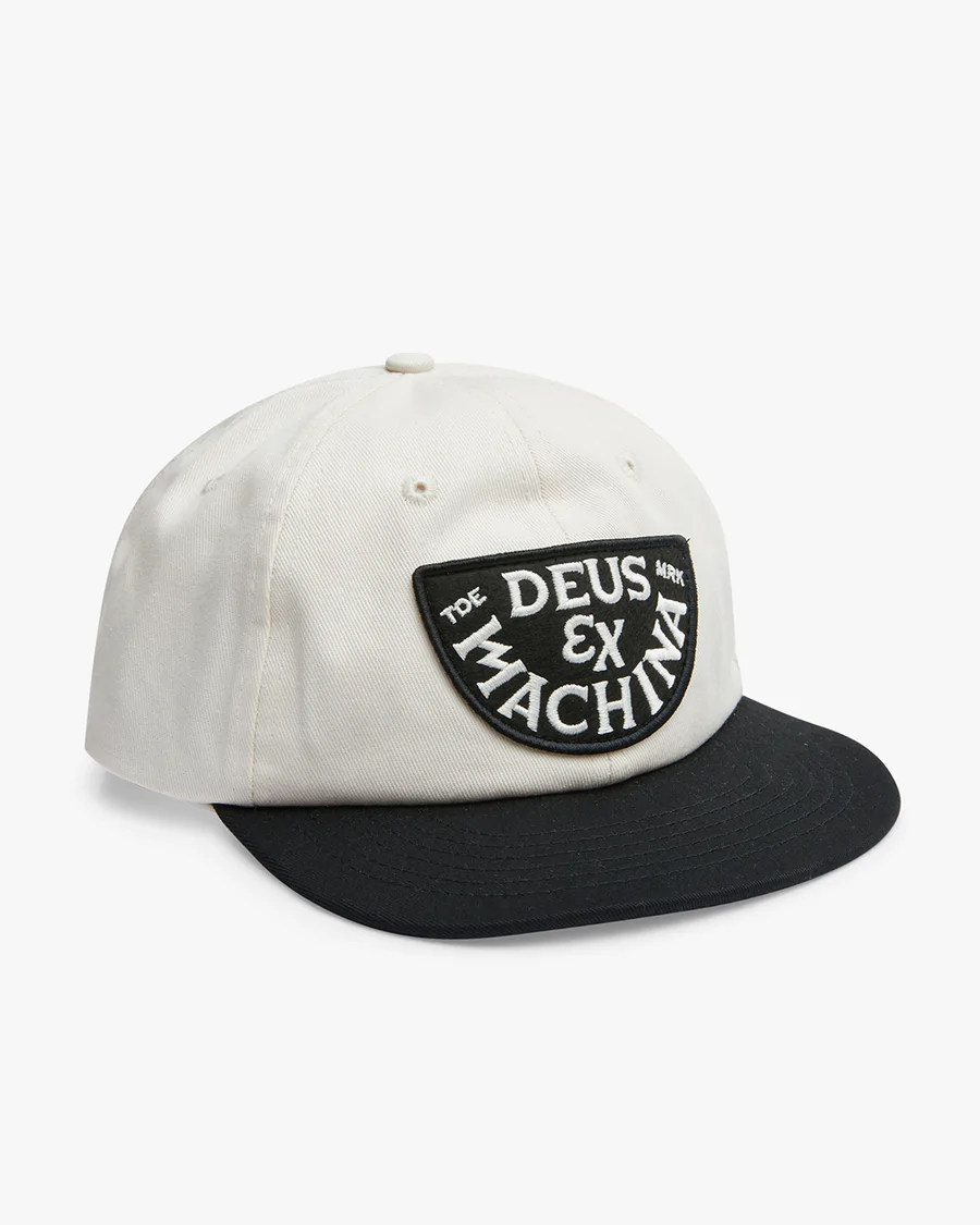 DEUS HATS NEW  COLLECTION  FRONTIER FELT CAP  - VINTAGE WHITE