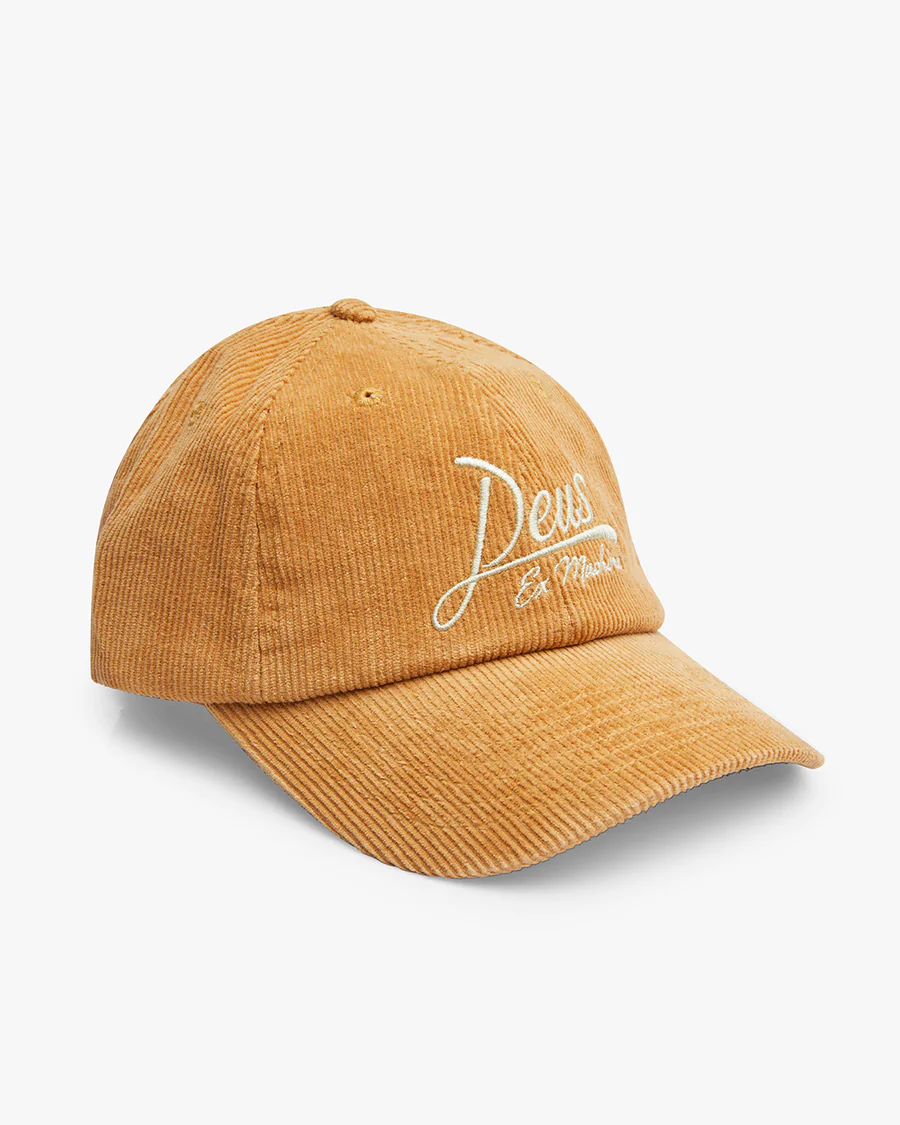 DEUS HATS NEW  COLLECTION   SPECIALITY DAD CAP - TOBACCO