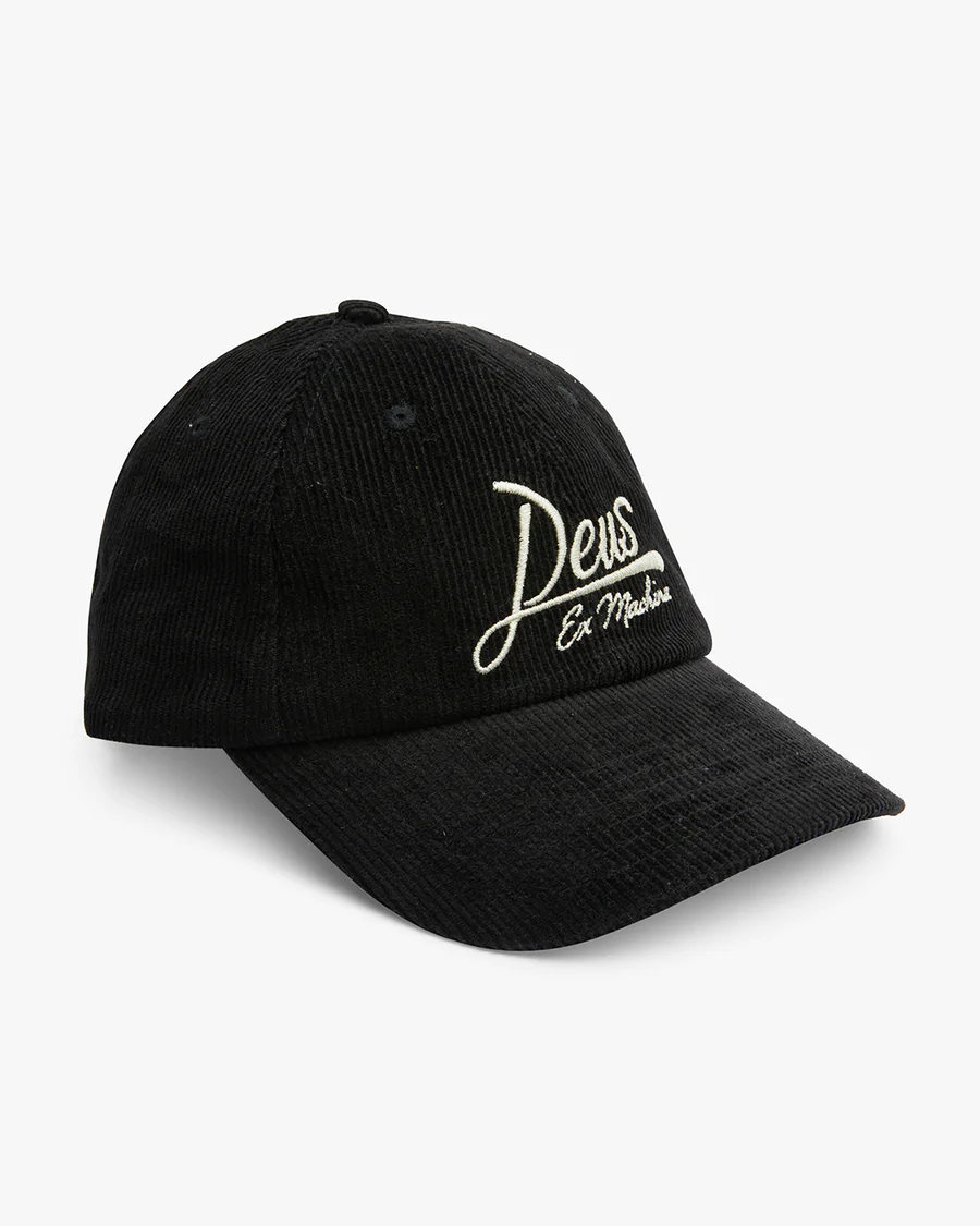 DEUS HATS NEW  COLLECTION  SPECIALITY DAD CAP - BLACK