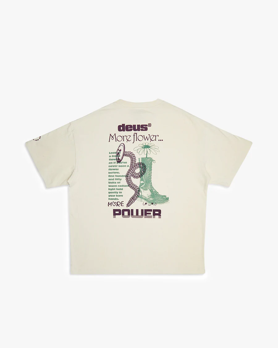 DEUS RECORDS OVERSIZED FIT TEES