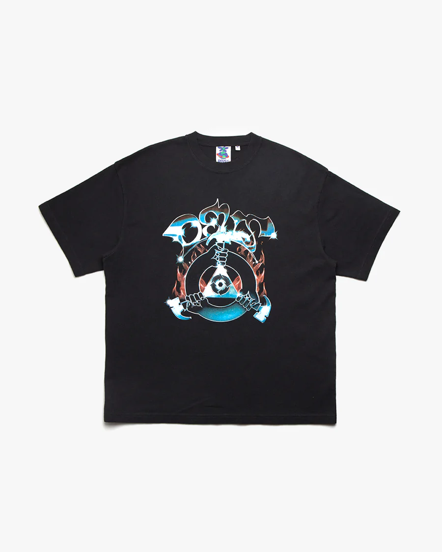 DEUS RECORDS OVERSIZED FIT TEES