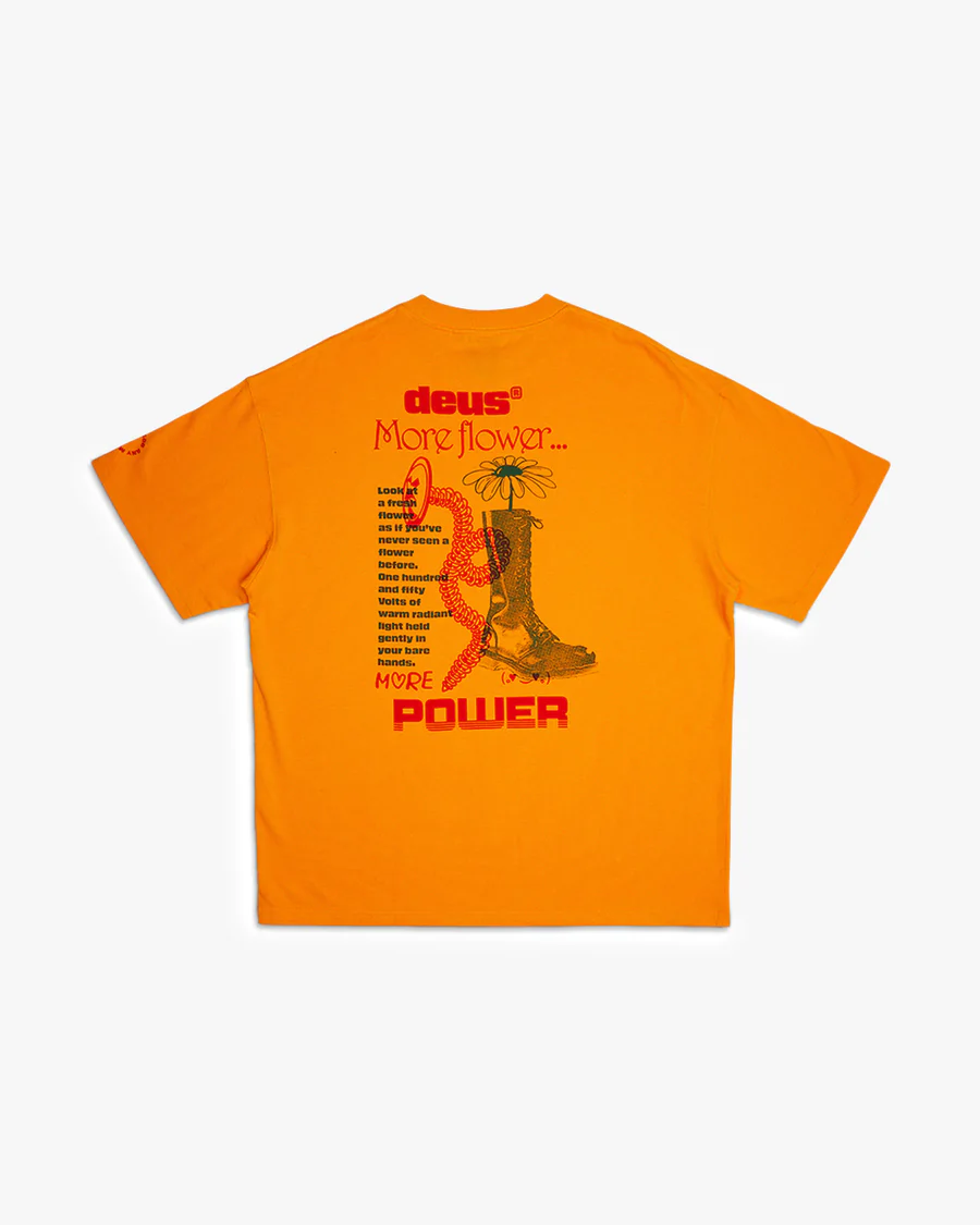 DEUS RECORDS OVERSIZED FIT TEES