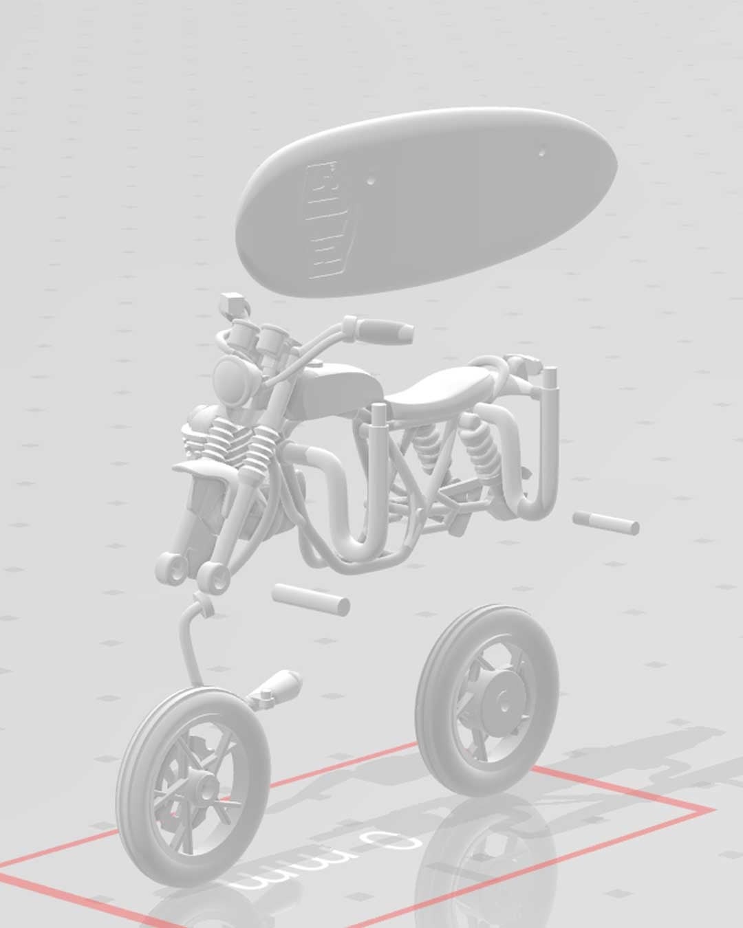 DEUS THE DROVERS DOG KEY RING  デウス ドローバーズ ドッグ