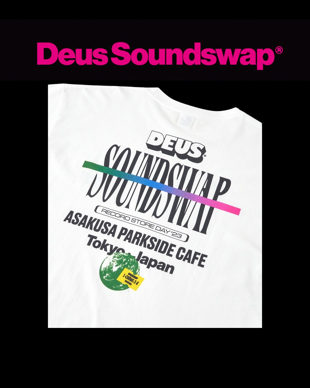 【Deus Records 】RSD イベント限定Tee シャツ